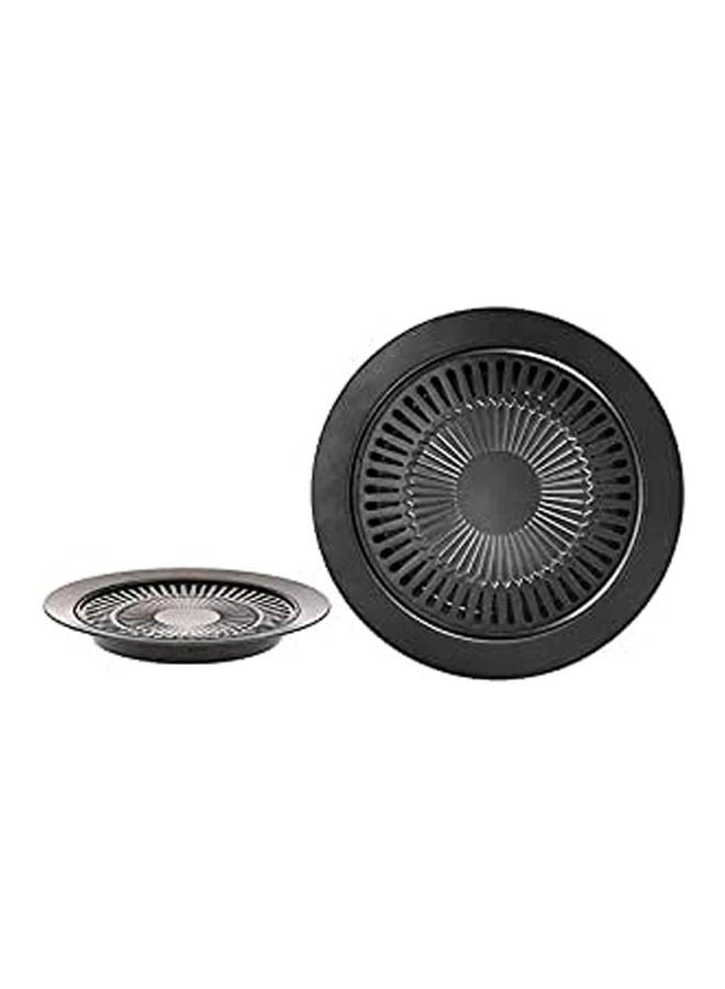 ماركة غير محددة Chefmaster Stovetop Bbq Smokeless Indoor Black 