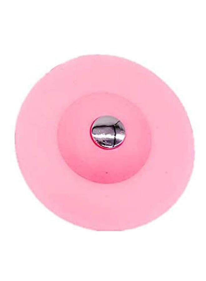 Compact Portable Plug Drain Valve Tightly Sealed Around The Drain Pipe Pink - Image 1