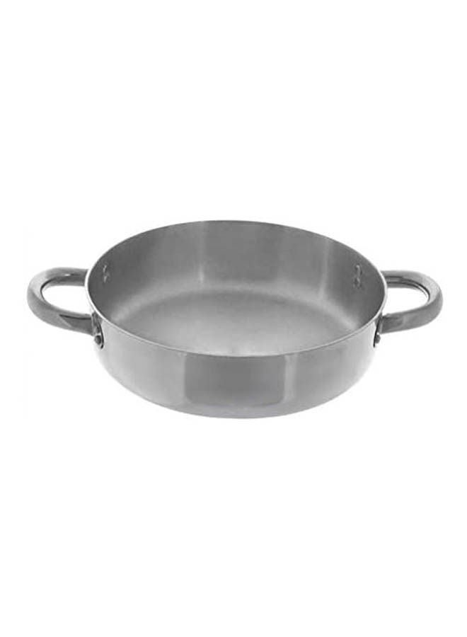 Generic - Eggs Frying Pan With Handle Silver 35cm - Image 1