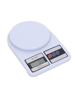 Electronic Scale Lcd Display-7Kg White