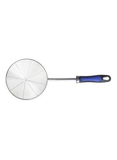 Generic Food Oil Strainer With Plastic Handle Silver 17cm 