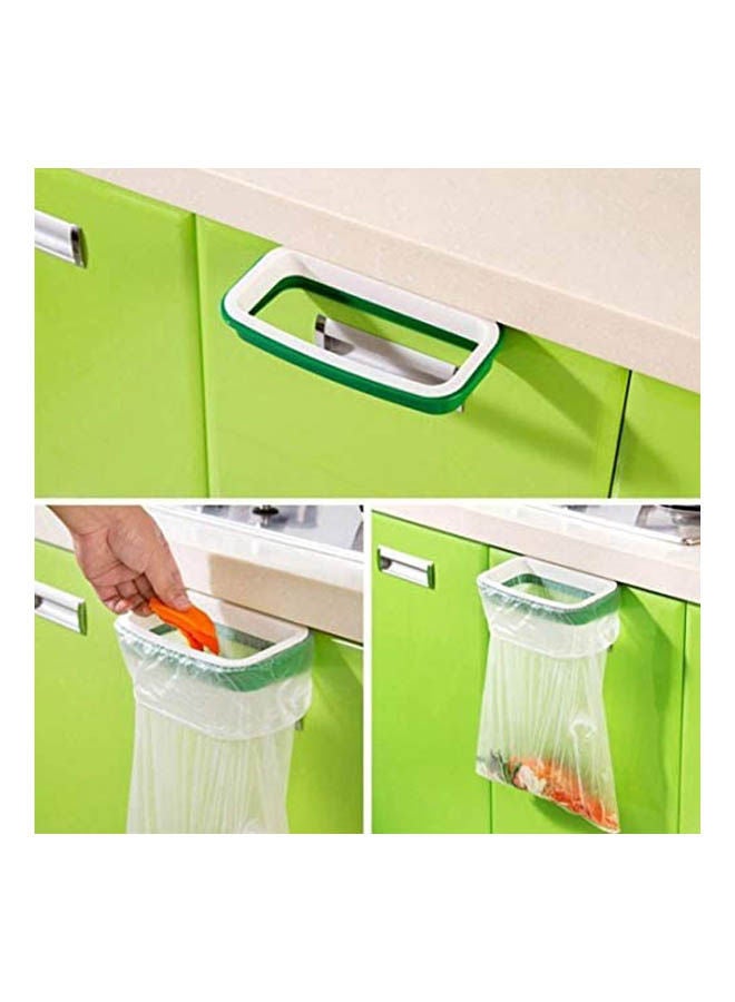 Hanging Trash Garbage Bag Holder For Kitchen Green - Image 2