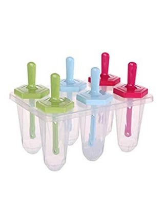 Ice Trays Set Of 6 Diy Popsicle Molds Ice Pop Makers Multicolour - v1651922991/N53275744A_1