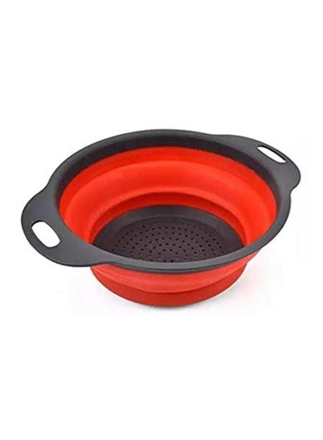 Generic Large Size Silicone Strainer Red 