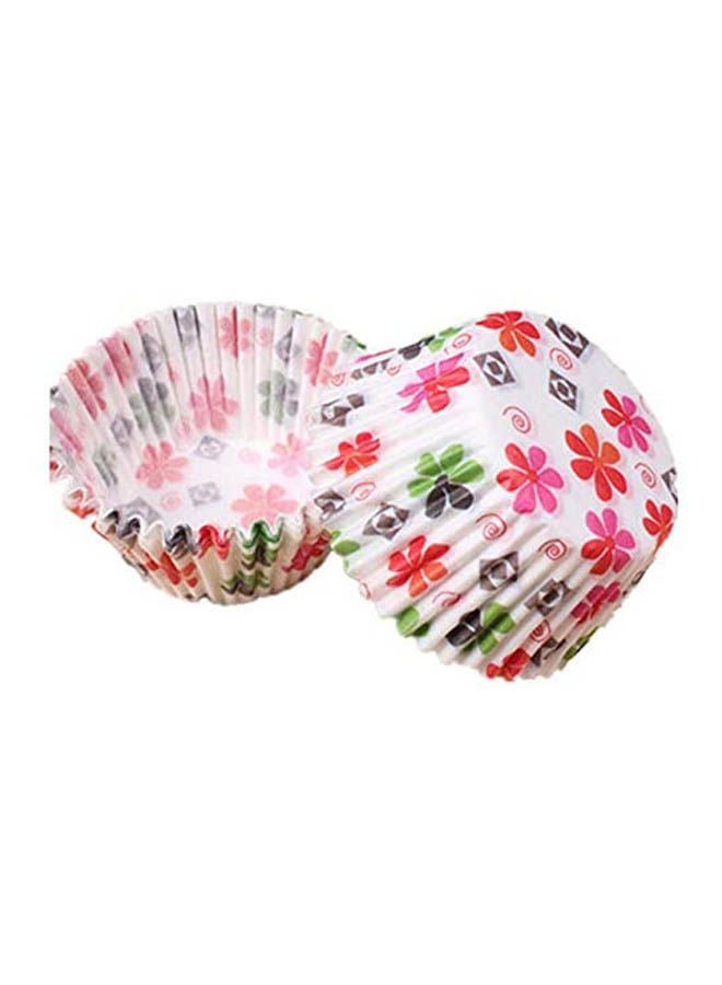 100Pcs Muffins Paper Cupcake Wrappers Baking Cups Cake Cup Decorating Tools Kitchen Cake Tools Diy Multicolour
