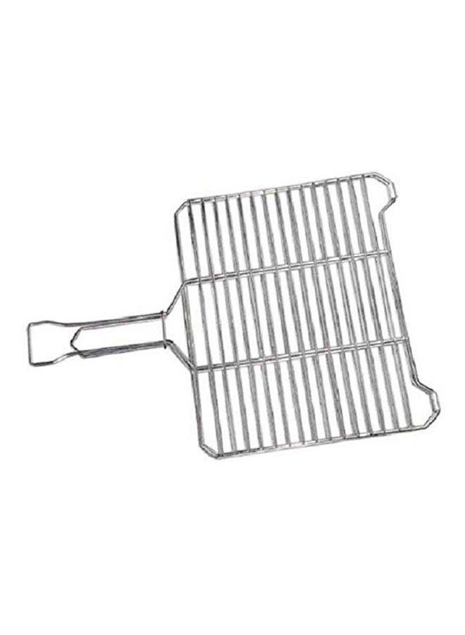 ماركة غير محددة Grille 12 Handle Stainless Nickel Chrome Coating Silver 35 F45cm 