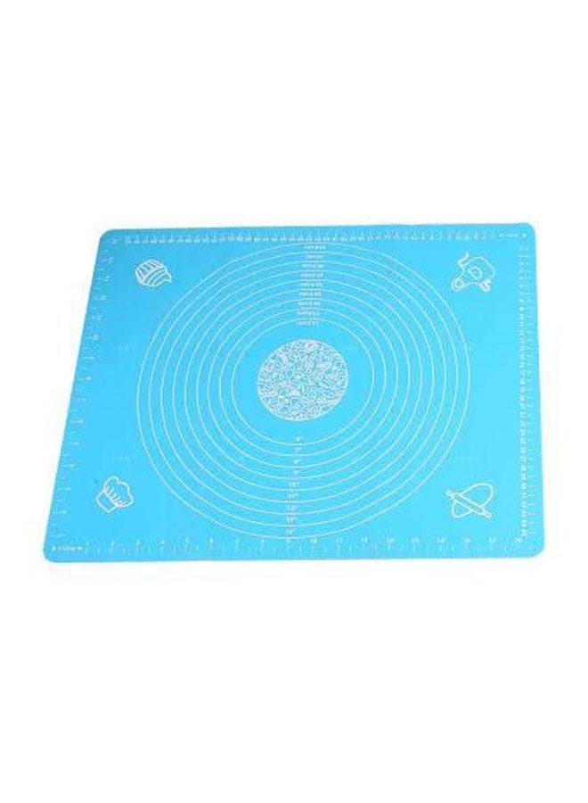 50X40Cm Silicone Thicking Baking Mat Flour Rolling Scale Mat Kneading Dough Pad Baking Pastry Rolling Matyuturoaa64093 Blue 50X40