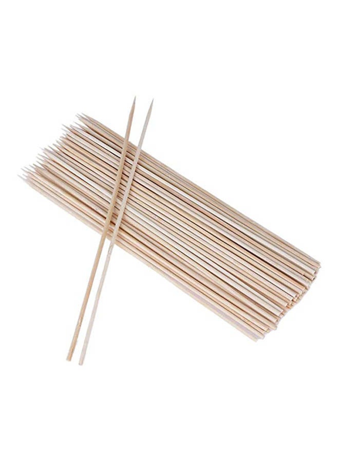 85 Griglia Lunga In Legno Naturale Beige 30cm