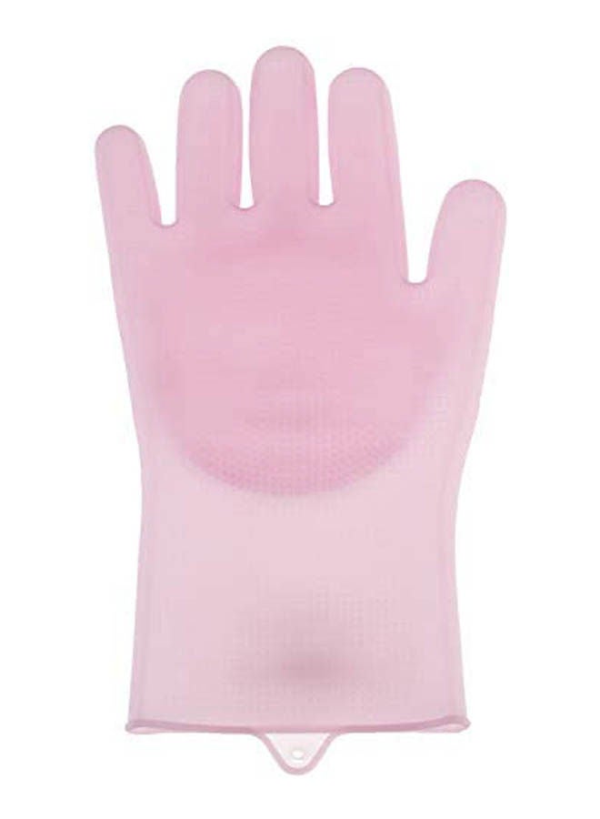 Silicon Oven Gloves Set Pink  - Image 1