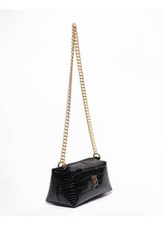 Silvio Torre Casual Snake Skin Leather Cross Bag Black Snake  - Image 4