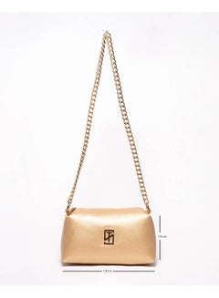 Silvio Torre Casual Snake Skin Leather Cross Bag Gold Snake  - Image 1