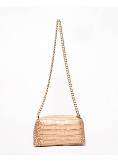 Silvio Torre Casual Snake Skin Leather Cross Bag Beige Snake  - Image 2