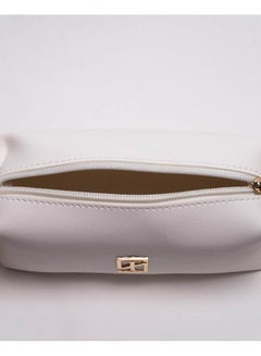 Silvio Torre Casual Solid Leather Cross Bag White  - Image 4