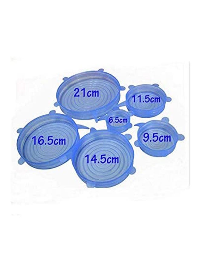 Stretch Fresh Food Storage Cover Stretch Bowl Blue - Image 2