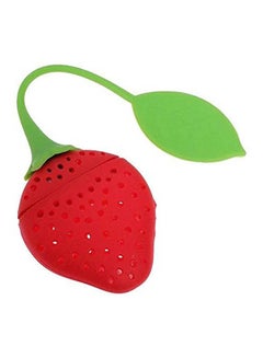 Silicone Tea Leaf Filter Herbal Strainer Spice Red