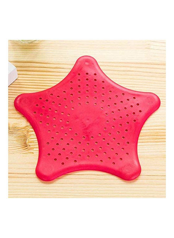 Star Shape Sink Strainer Red  - Image 1