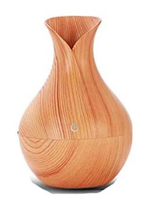 Ultrasonic Aroma Humidifier With Color Changing Led Brown