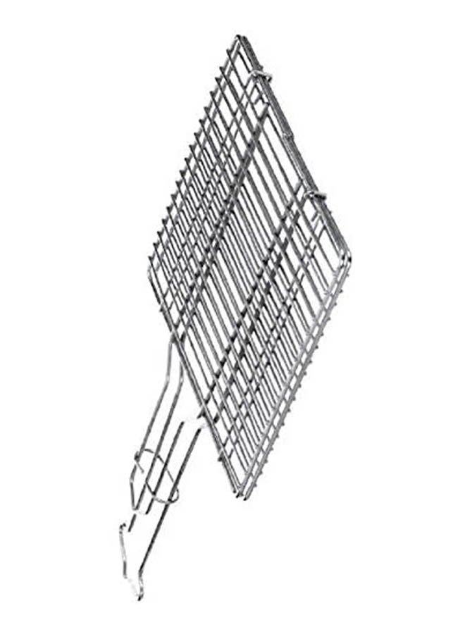 Generic - Grill Net With 10 Handle Silver 40cm - Image 1