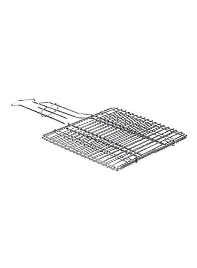 ماركة غير محددة - Grill Net With 10 Handle Silver 40cm - Image 1