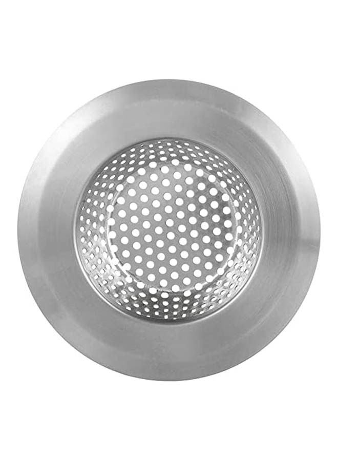 Generic Medium Stainless Steel Sink Strainer Silver 