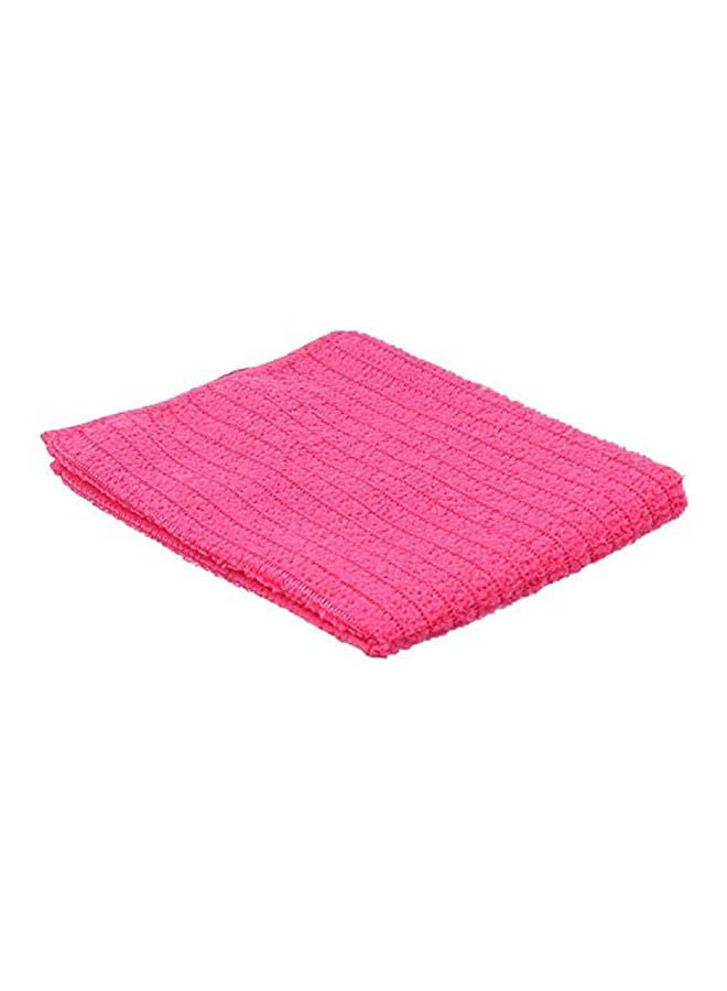 5 Pieces Cleaning Towel Pink 30x30cm