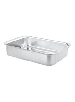 Rectangular Aluminium Tagine Silver