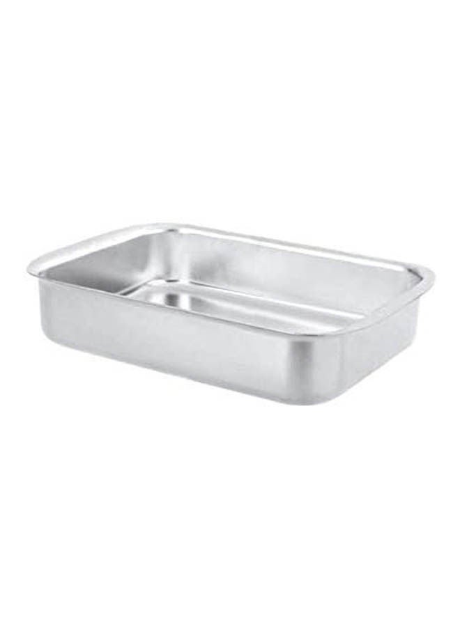ماركة غير محددة Rectangular Aluminium Tagine Silver 