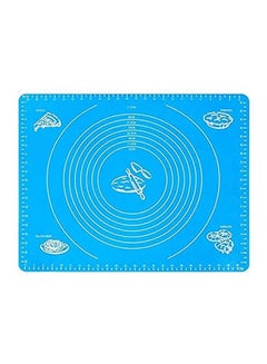 Silicone Baking Mat For Pastry Rolling With Measurements Pastry Rolling Mat Blue