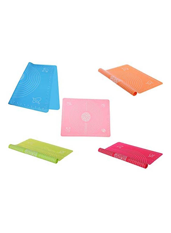 Silicone Mats Knead Flour Dough Non-Stick Pastry Fondant Cake Cooking Baking Multicolour