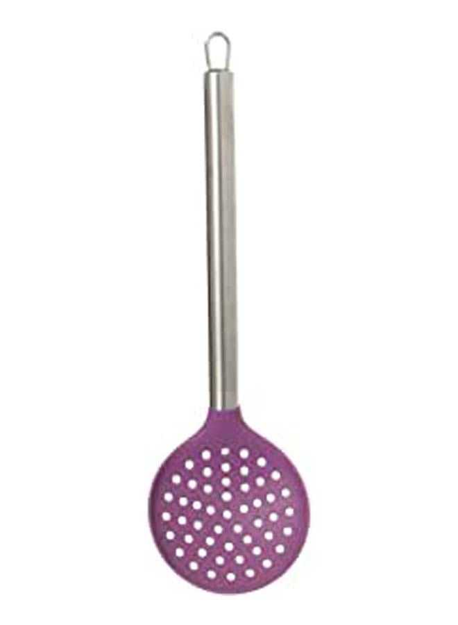 Generic - Silicone Skimmer With Stainless Steel Handle Purple - Image 1