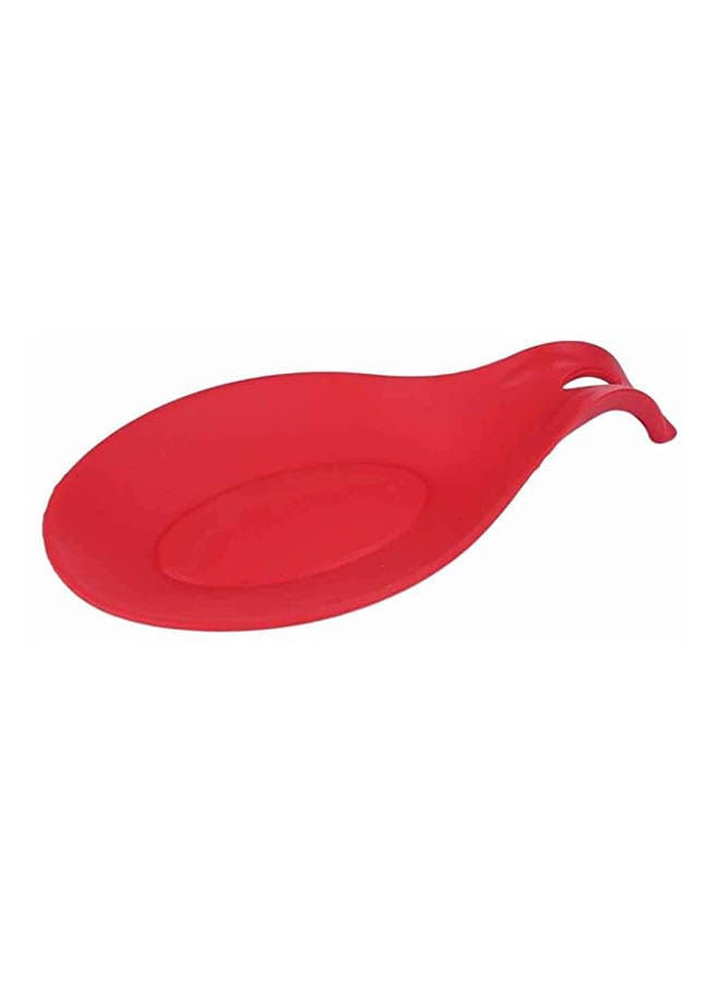 Silicone Spoon Holder Red 