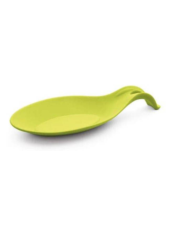 Silicone Spoon Holder Green 
