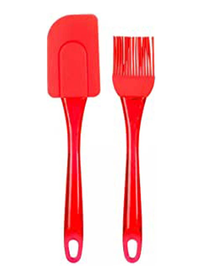 Generic - Spatula And Brush 2 X1 Red - Image 1