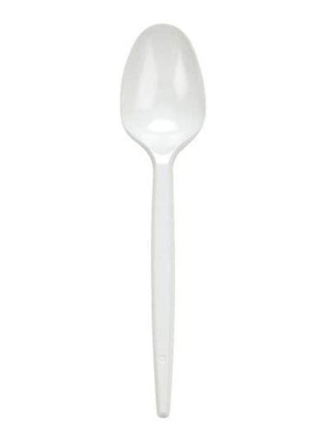 Spoons Of Plastic Tea White