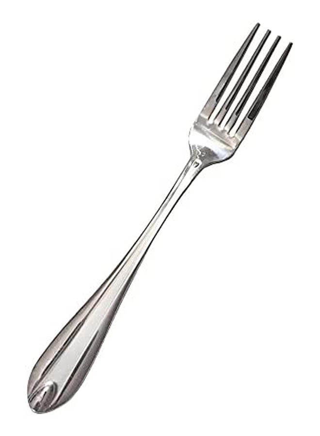 Stainless Steel Fork 6 Pcs Small Silver