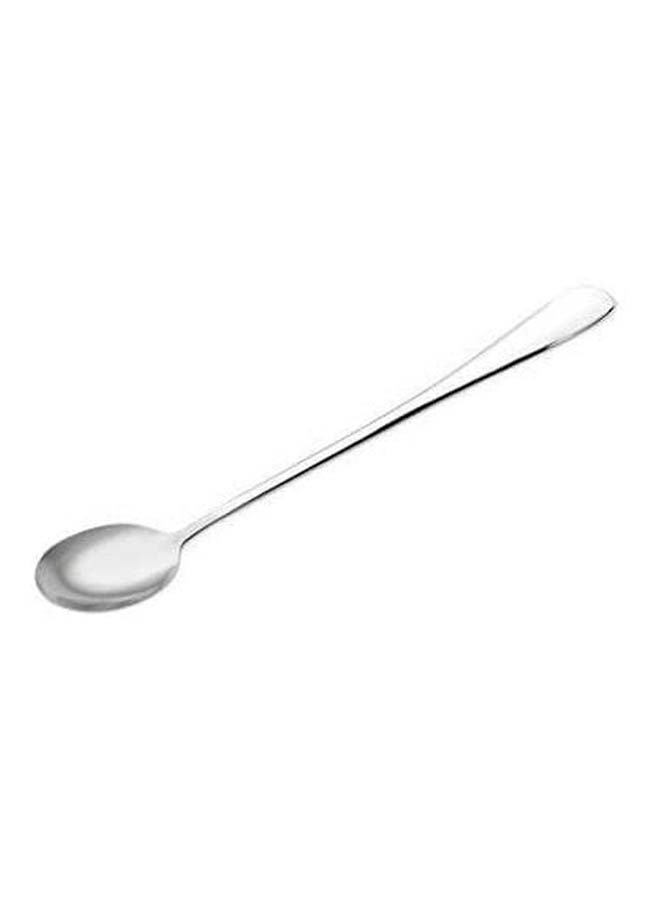 Stainless Steel Long Handle Spoon For Tea Coffee Dessert Silver 