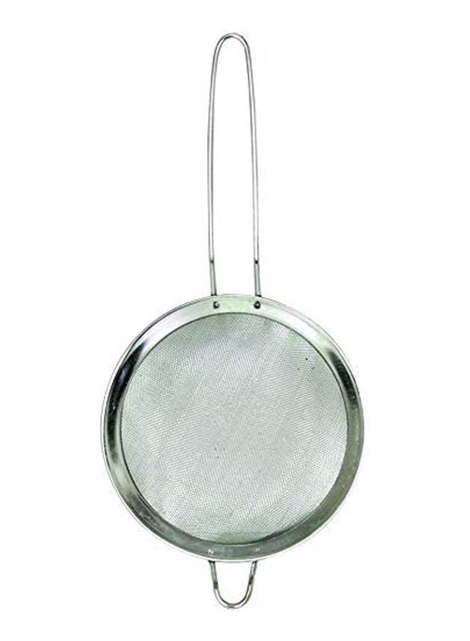 Tea Strainer Stainless Steel Silver 