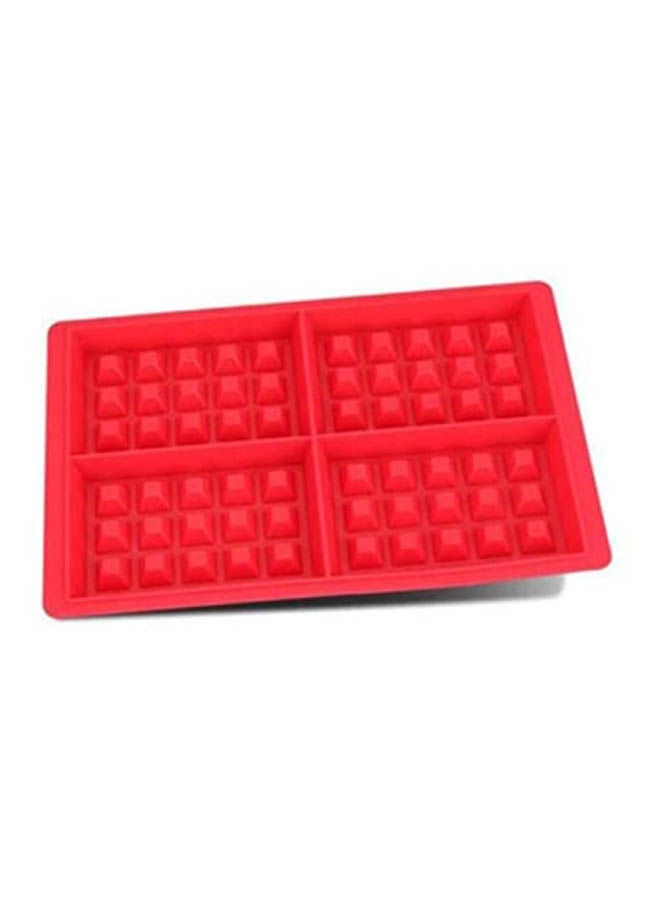 Waffle Makers For Kids Silicone Cake Mould Waffle Red