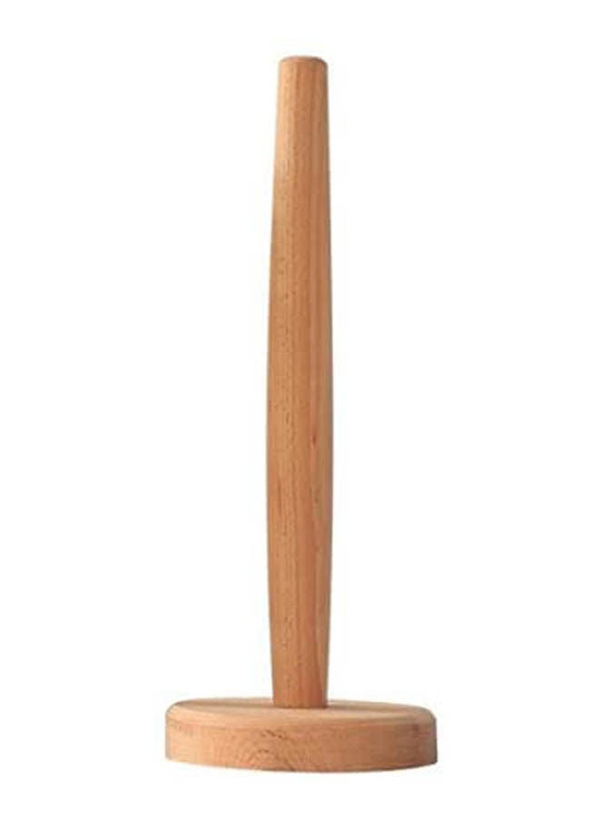 Wooden Kitchen Tissues Holder Beige