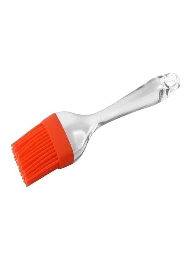 Lux Silicon Brush Clear/Orange 