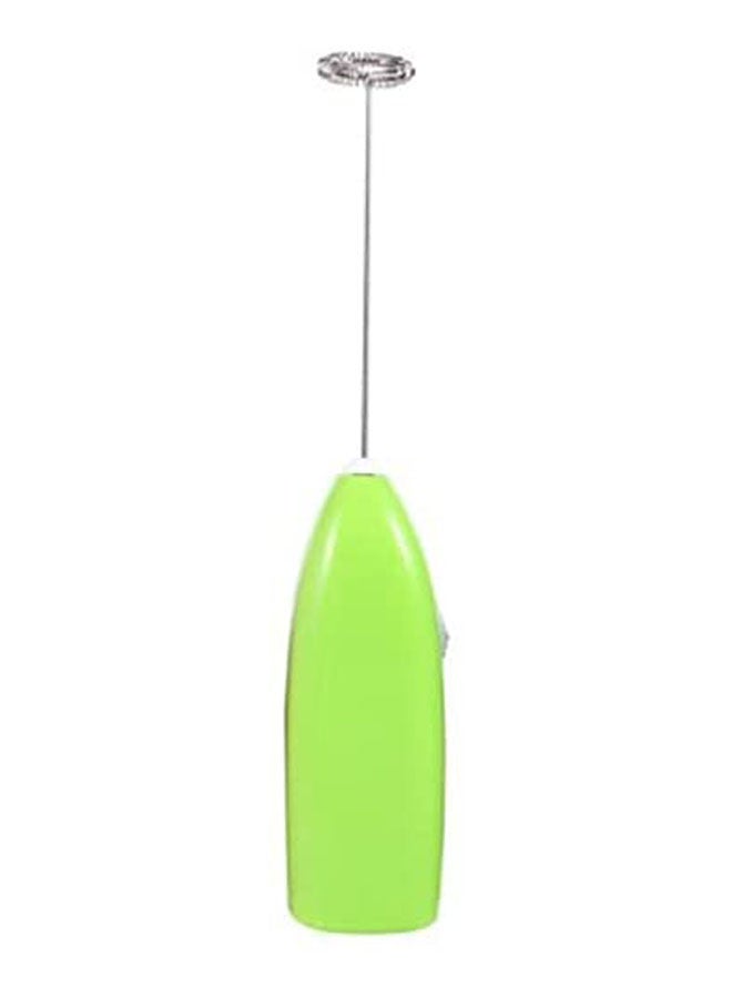 Generic Mini Handle Mixer Stirrer Kitchen Tools Coffee Milk Drink Electric Whisk Mixer Frother Foamer Kitchen Egg Beater Green/Silver 