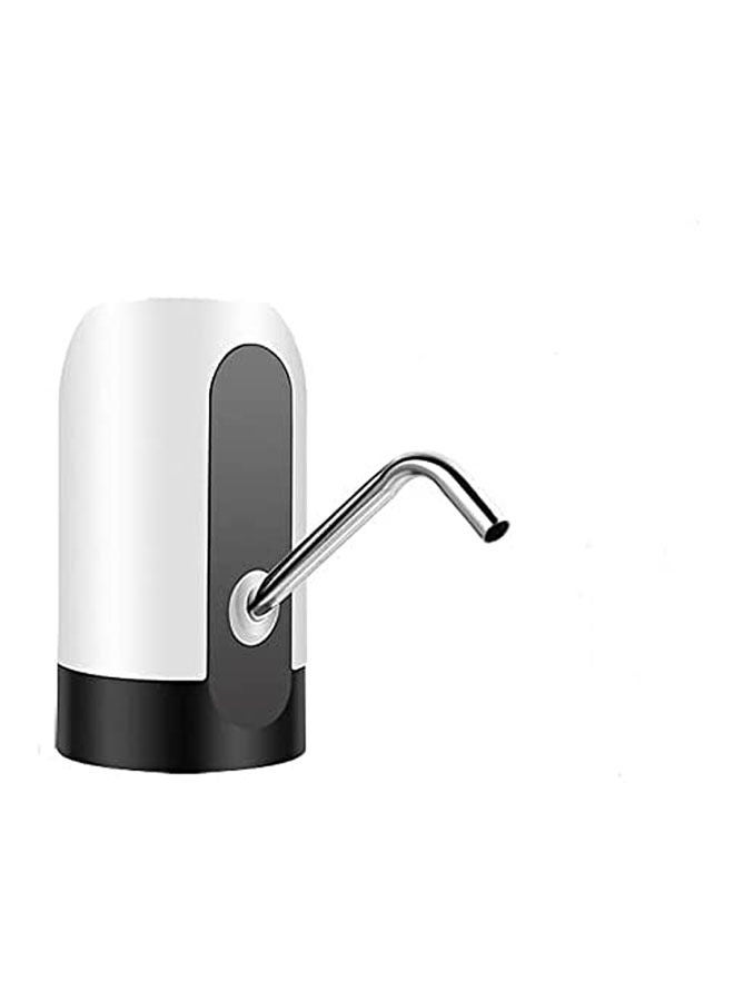 Rechargable Wireless Auto Electric Gallon Bottled Drinking Water Pump Dispenser Switch, Electric Water Drinking 1015YFD103B Silver/Multicolour 