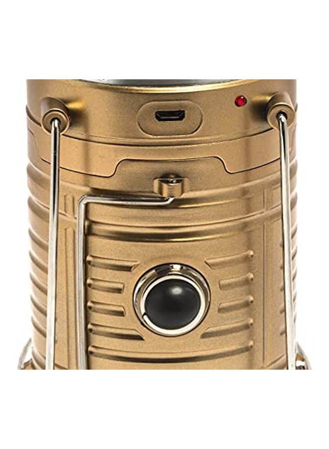 Generic Solar Lamp With Multi Functions Gold  - Image 2