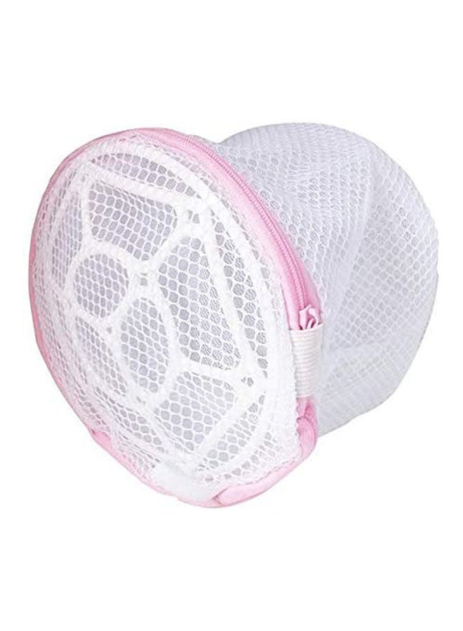 Women Lingerie Bra Socks Washing Mesh Laundry Bag White 
