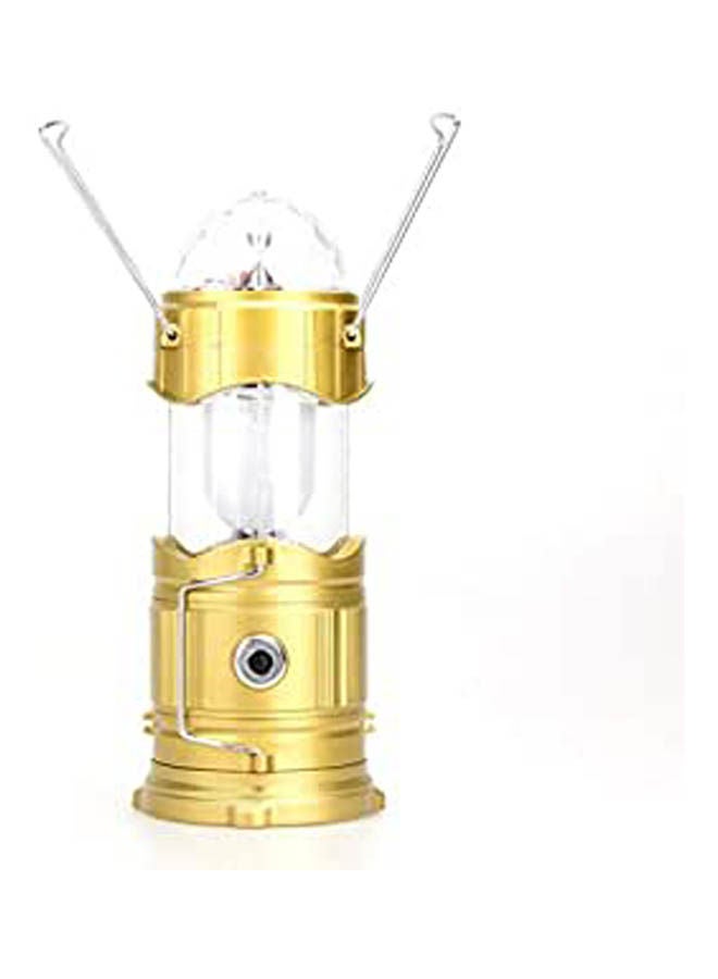 Generic Led Rechargeable Lantern Gold 
