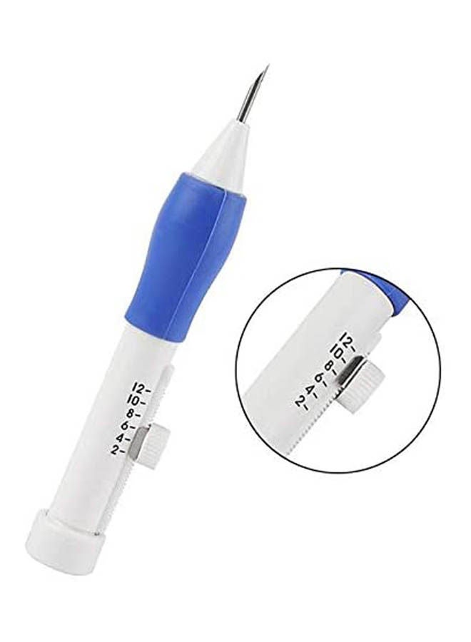 1 مجموعة ماجيك التطريز القلم لكمة الإبر الحياكة الخياطة أداة للتطريز لتقوم بها بنفسك خيوط الخياطة التطريز مجموعة الأبيض 1x1 سنتيمتر 1x1سم - Image 2