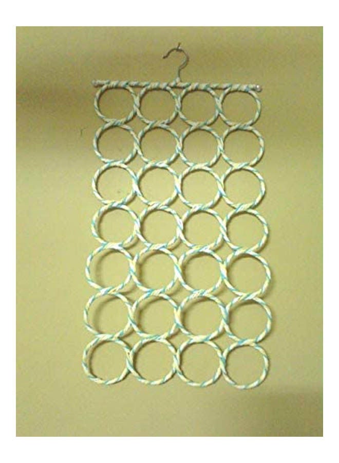 Loop Scarf Hanger Holder Closet Door Organizer Tie Belt Rack Multicolour  - Image 2