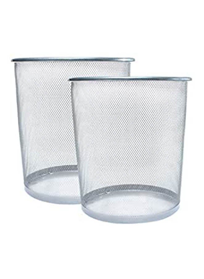 Metal Basket Silver 
