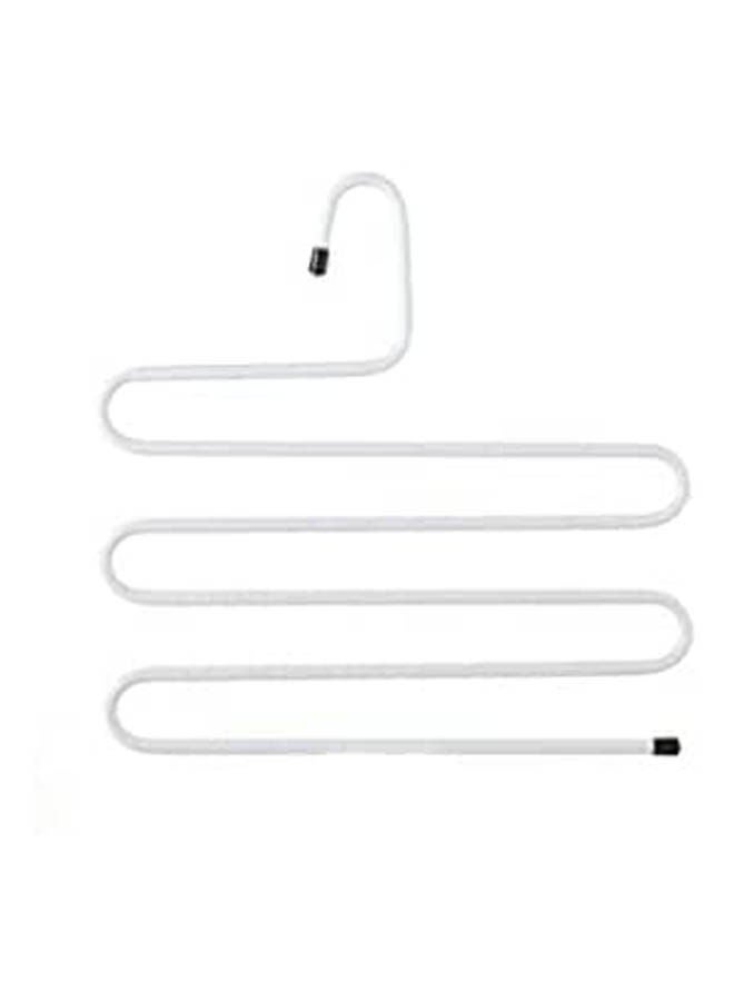Multi Functional Clothes Rack Wardrobe Save Clothes Rack Space Clothes Hanger Hanging Jeans Scarf Family Economy Storage White  - Image 1