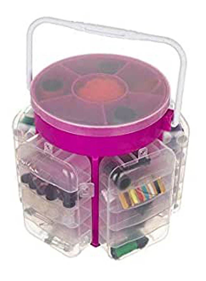 Sewing Kit Organizer Pink